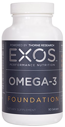 EXOS Performance Nutrition - Omega-3 - Ideal Ratio of EPA and DHA - NSF Certified for Sport® - 90 Gelcaps EXOS Performance Nutrition - Omega-3 - Ideal Ratio of EPA and DHA - NSF Certified for Sport® - 90 Gelcaps