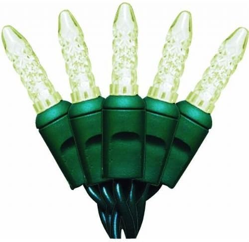 200 Count Warm White C3 LED Light Set On Reel