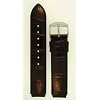 Fits Philip Stein size 1 18mm Dark Chocolate Brown Alligator Grain Leather Watchband With Spring Bars By JP Leatherworks