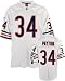 Walter Payton White Reebok NFL Premier 1985 Throwback Chicago Bears Jersey - Medium