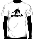 Arsenal Legend: Thierry Henry Soccer Tee, Adult Large - White/Black