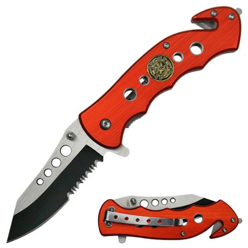 Tac Force - US Firefighter Couteau pompiers Americains multi-fonction - YC498RF