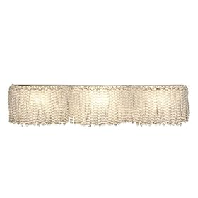 Casa - 3 Light Bathroom Vanity Lighting Fixture - Chrome with Clear Italian Glass Pearls -... by Artcraft