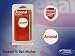 OFFICIAL ARSENAL F.C. CREST GOLF BALL MARKER