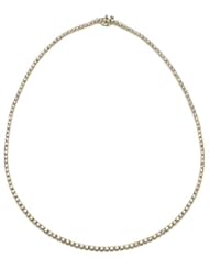 14K Yellow Gold Diamond Tennis Necklace (9.00 cttw, I-J Color, I1-I2 Clarity), , 17"