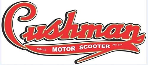 5" Cushman Motor Scooter Decal - You won't Find a Nicer Decal!!