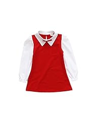 Girls Cotton Fall  Shirt Mini Dress 