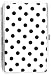 Metro Mini DOTZ POLKA DOT Metropolitan Designer Wallet Hard Case / Credit Card Case (White)