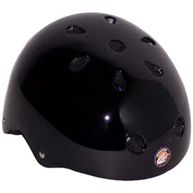 Mongoose BMX Child Hardshell Bike Helmet (Black)