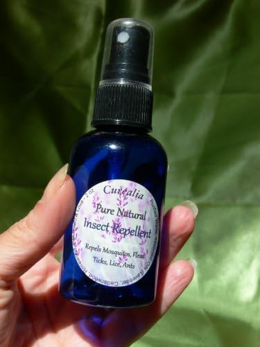 Insect Repellent - Pure Natural, No Deet - Fleas, Mosquitoes Gone - Mini Spray