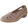 Grasshoppers Women's Avery Wedge,Stone,7.5 M US