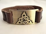 Trinity Bracelet, Leather, Adjustable