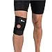 Quales Pro Sport Adjustable, Non-slip Knee Brace with Dual Side Stabilizers & Open Patella Knee Protector - For Running, Arthritis, Meniscus Tear, Left/Right/Behind Knee Pain When Bending