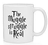 The Muggle Struggle Is Real - Funny Inspirational Mug - 11 Oz Coffee Mug