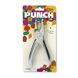 MCGILL METAL PRODUCTS CO. / 10-Sheet capacity gem light-duty 1-hole punch, 1/8 dia., 1 reach, 5 l, chrome / MCG401CR / Sold as 1 Each / Mfr Part # 401CR \*/ 10-Sheet capacity gem light-duty 1-hole pun