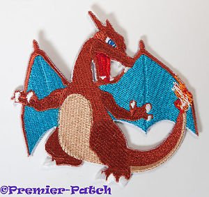 Charizard Embroidered Iron/Sew on Patch - 3