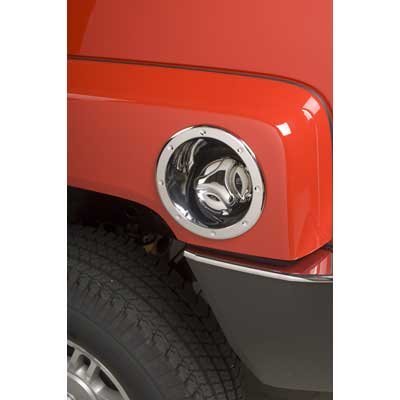 Putco Hummer H3 Chrome Fuel Tank Door