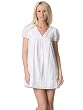Velvet Brand Clothing by Graham and Spencer - White Short Sleeve Tunic Dress
