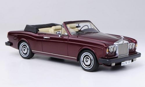 Rolls Royce Corniche DHC, metallic-dark red, 1977, Model Car, Ready-made, Neo Limited 300 1:43