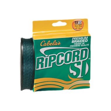 Cabela's Green Ripcord Si BRAIDED LINE - 150 Yards 25 LB