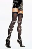 "Bitch" Thigh Hi Stocking