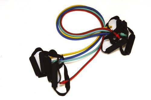 SISSEL Fit Tube,das vielseitige Fitnessgeraet, rot