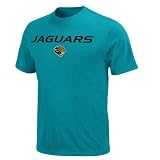 NFL Men's Jacksonville Jaguars Line Of Scrimmage IV Short Sleeve Tee (Active Blue, X-Large)