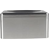 Kleenex Stainless Steel Countertop Box Towel Cover (09924), for Kleenex POP-UP Box Hand Towels, 2 per Case