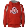 Ohio State Buckeyes Scarlet Class Act Big Logo Hoody Sweatshirt