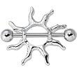 Janet JACKSON SUN Nipple Ring - Small