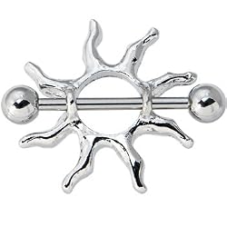Janet Jackson Sun Nipple Ring - Small