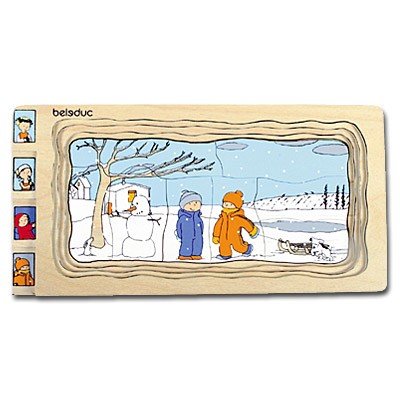 See Beleduc Four Seasons 5 Layer Puzzle