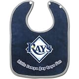 Tampa Bay Rays Two-Toned Snap Baby Bib