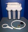 5 Stage 100 Gallon Per Day Reverse Osmosis "Reef" System With Deionizing stage