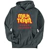 Mens Hoodie Dark Silver