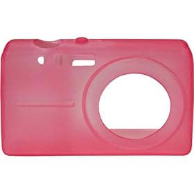 Olympus Silicone Skin for FE-230 Digital Camera (Pink) by Olympus