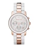 Michael Kors Women's MK5464 Runway White Watch