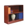 Bookcase, Radius Corner, 30"H, 2-Shelf, Cherry AEL23061