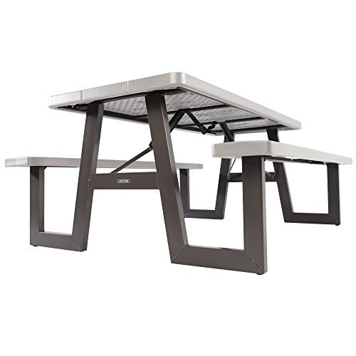Lifetime 60030 WFrame Folding Picnic Table, 6 Feet Furniture Tables Tables