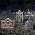 Styrofoam Tombstone Halloween Yard Decorations