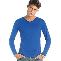 B&C - V-Neck Longsleeve 'Iggy Classic /men'