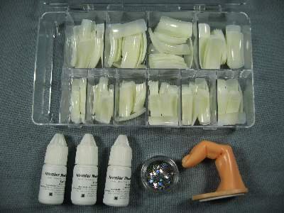 Tipbox 250er, Natural, + 3 Kleber + Dose Sterne + Finger Preisvergleich