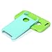 iPhone 6 Case, oneCase™ Hybrid High Impact Shockproof Protective Case Hard Plastic+Soft Silicon Rubber Armor Defender Case Cover for Apple iPhone 6 4.7 inch Screen with Stylus & Screen Protector (Light Blue/Green)