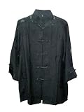 Floral pattern Chinese shirt