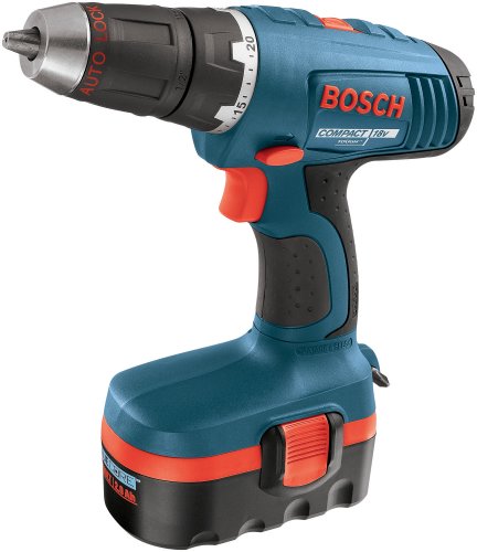 Bosch 34618 18-Volt 1/2-Inch CompactTough Drill/Driver Kit