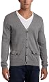 Ben Sherman Men's Long Sleeve Cardigan,Eton Marl,Large