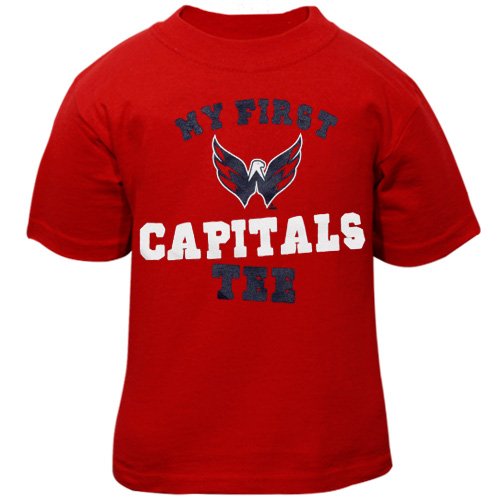 NHL Infant Washington Capitals My New First S/S Tee - R2P35Bcww (Red, 24 Months)