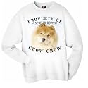 Chow Chow RED Property Of Adult Sweatshirt