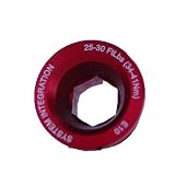 Cannondale SI Crank Bolts Red Aluminum
