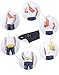 Generic Bluecell Slim Water resistance Sporty Travel Waist Bag for Carrying iPhone 5 4S 3GS Cellphone (Black)